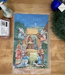 1980 CURRENT “THE STORY OF CHRISTMAS” POP-UP ADVENT CALENDAR, CODE 6830 WISEMEN+ - Picture 1 of 3