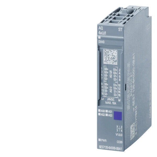 Siemens 6ES7135-6HD00-0BA1 PLC Output Modulo Analogico