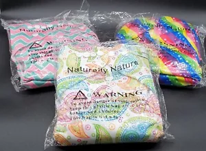 Naturally Nurture All-in-one Cloth Diapers 3 Diaper Sets With 2 Cloth Inserts Ea - Picture 1 of 5