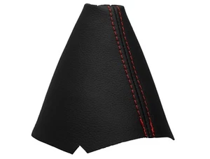 LAND ROVER DISCOVERY (98-04) - Soufflet Levier De Réduction Cuir - Couture Rouge - Picture 1 of 1