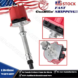 Racing HEI Distributor Coil RED.For Chevy 262-454 5.0L 5.7L 7.4L V8 SBC/BBC 350 - Bild 1 von 15