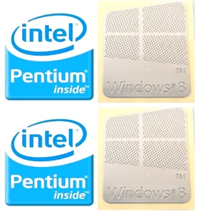 FREE Windows 8 Operating System Sticker + Intel Pentium Blue Notebook PC QTY 1 - Picture 1 of 6