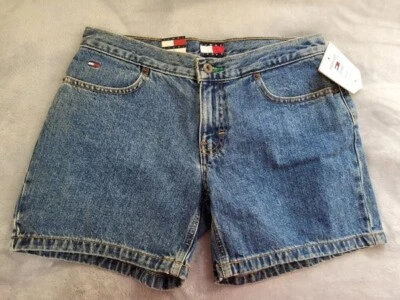 NWT Vintage Tommy Hilfiger Jean Shorts Lola Y2K  NEW WITH TAGS  ***SIZE 5*** - Image 1 of 4