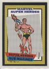 1992 Pressman Marvel Super Heroes Game Cards Sub-Mariner 0i7t