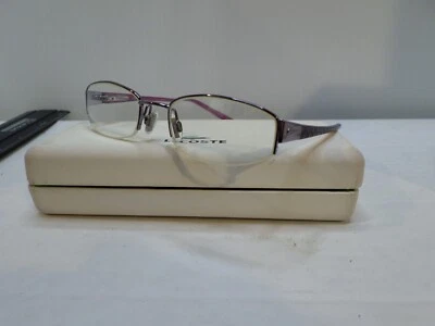 GAFAS LACOSTE LA12212 PU PÚRPURA MARCOS AUTÉNTICOS con Estuche $guardar Aquí Foto 1 de 4