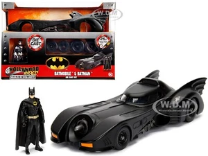 MODELLBAUSATZ BATMOBILE & BATMAN FIGUR (1989 MOVIE) 1/24 DIECAST MODEL JADA 30874 - Bild 1 von 7