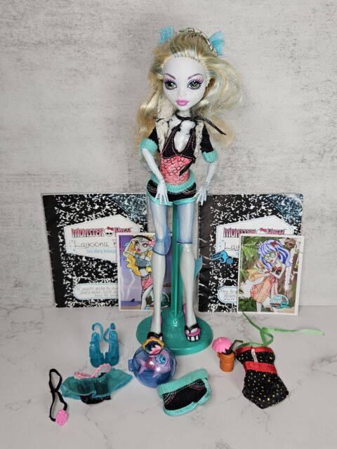 Conjunto Boneca E Acessórios - Monster High - Segredos Da Caveira - Lagoona  Blue - Mattel