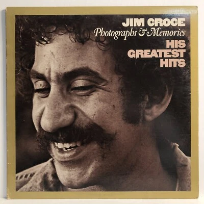 Jim Croce His Greatest Hits 12" Vinyl Record LP Album 70s Country Rock NM - Image 1 of 4