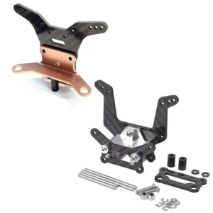 Carbon Front Rear Shock Tower Kit for Tamiya DT-02 Holiday Buggy Fighter Buggy - Picture 1 of 15