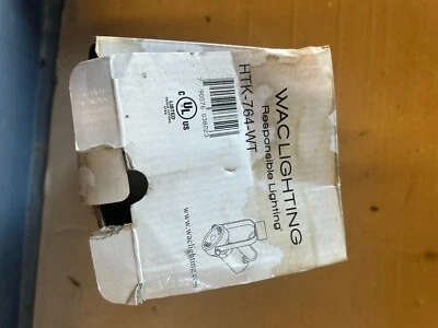 NUEVO WAC HTK-764 accesorio de iluminación de pista 120 V - se adapta a Halo Track Pick blanco/níquel Foto 1 de 2