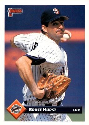 1993 Donruss #576 Bruce Hurst - Image 1 of 2