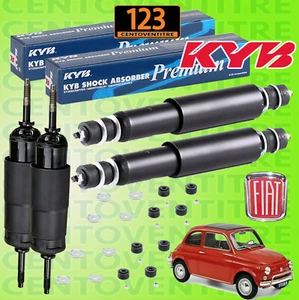 KIT 4 AMMORTIZZATORI ANTERIORI + POSTERIORI FIAT 500 d'epoca F L R - Foto 1 di 3