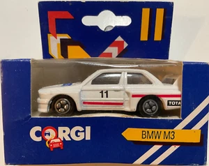 Vintage Corgi BMW M3 White #J50 Made in Great Britain New in Box - Picture 1 of 2