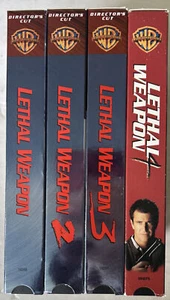 Lethal Weapon Director’s Cut Collection (VHS, 1998) Parts 1-4 FAST SHIPPING!! - Picture 1 of 14