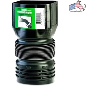 Space-Saving Design: Innovative 3x4x4-inch Downspout Adaptor, Easy Installation - Picture 1 of 3