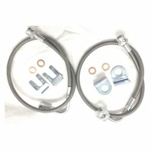 Rear Stainless Steel Brake Lines|4-6" Lifts For 07-18 Wrangler JK - Picture 1 of 5