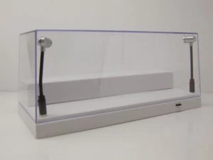 Scatola Trasparente Vetrina Con Illuminazione LED Bianco per 1:43 O 1:24 - Foto 1 di 9
