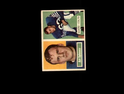 1957 Topps 17 Art Spinney VG #D1,176943 - Image 1 of 2