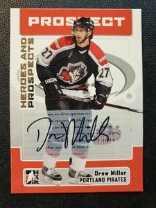 2006-07 ITG Heroes and Prospects Autographs #ADM Drew Miller