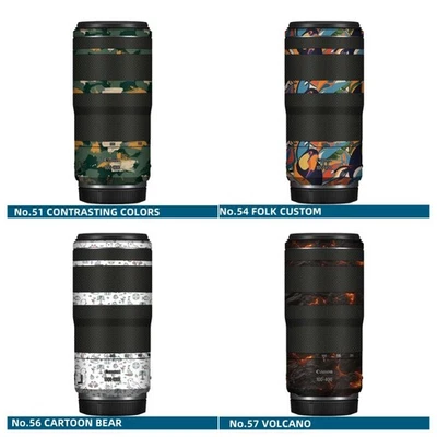 For Canon RF 100-400MM F5.6-8 IS USM Lens Sticker Vinyl Wrap Film Coat - Image 1 of 4