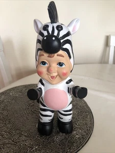 Fairy Garden Zebra Gnome Ornament – Adorable Gnomes New - Picture 1 of 3