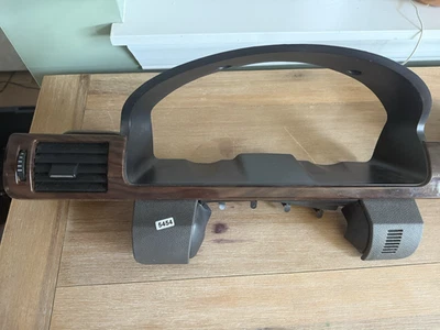 2008-2009 FORD TAURUS ASH WOOD GRAIN DASH TRIM SPEEDOMETER cluster  BEZEL VENT - Image 1 of 4