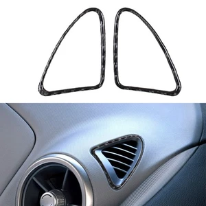 Carbon Fiber Side Air Vent Outlet Frame Trim Cover Fit Chevrolet Sonic 2012-2016 - Bild 1 von 4
