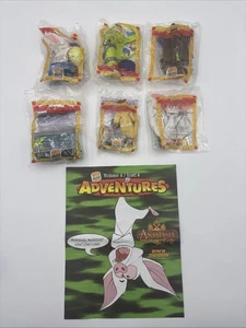 Set completo di 6 club per bambini Anastasia Burger King 1997 vintage sigillato in fabbrica - Foto 1 di 8