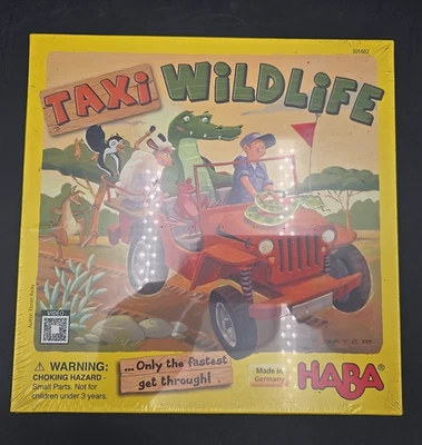 Taxi Wildlife Board Game Haba Germany 2014 Childrens Family Animals - Image 1 of 4