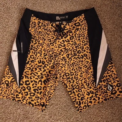 Board Shorts Volcom Mod Tech J Robinson Talla 32 Cheetah Foto 1 de 3