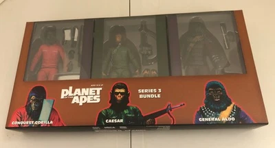 NECA Planet of the Apes Series 3 Pack Aldo Caesar Conquest Gorilla - Image 1 of 4