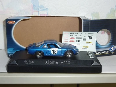 Solido  Renault Alpine A110 rallye de Monte Carlo 1973 - Photo 1/4