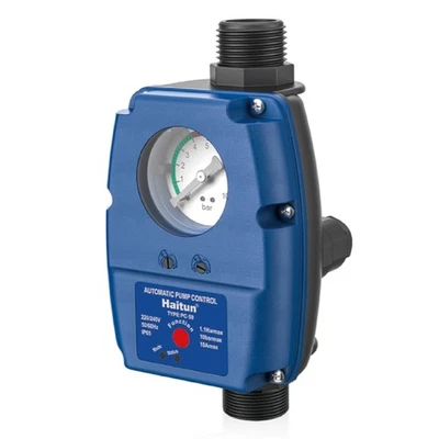 Comando pompa PC 59 pressostato regolabile con protezione funzionamento a secco e mano - Immagine 1 di 4