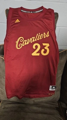 Adidas 2016 NBA LeBron James Cavaliers Christmas Day Swingman Jersey Size XL - Image 1 of 4