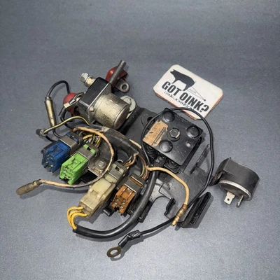 Kawasaki 78 Z1R 1000 Z1-r 1978 D1 D OEM Original Electrical Junction Block - Image 1 of 4