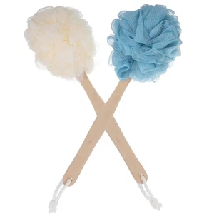 2 piezas Miss Mango Largo Cepillos de Baño Manijas para Mujeres Mayores - Imagen 1 de 12