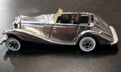 Coche Mattel vintage 1982 Hot Wheels 20 aniversario Mercedes oro 540K cromo Foto 1 de 4