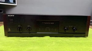 Sony TA-N220 Stereo Power Amplifier Japan Wood Sides Clean Serviced Sounds Great - Picture 1 of 19