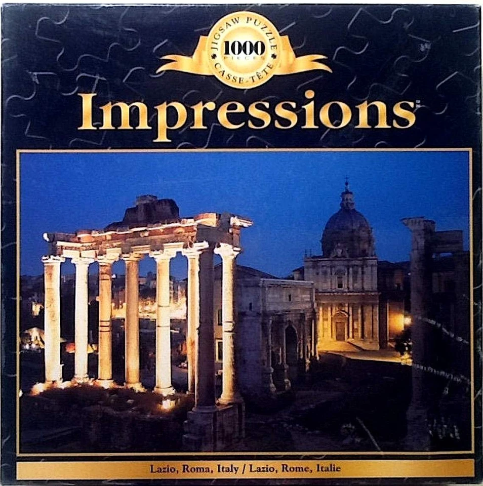 Lazio Rome Roma Italy Italie Impressions1000 pc 28.75" X 19.125" Sure-Lox #43610 - Image 1 of 1