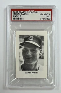 1967 SEATTLE POPCORN MARTY PATTIN PSA 9 MINT ANGELS GC42-2622 - Picture 1 of 2