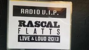 RASCAL FLATTS ORIGINAL 9 X 11.5 "LIVE & LOUD" BACKSTAGE TOUR CONCERT DOOR SIGN - Picture 1 of 1