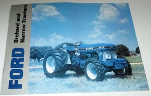 Brochure vendita trattore stretto e frutteto Ford 3910 4610 6610 7610 AD-2663 NH - Foto 1 di 3