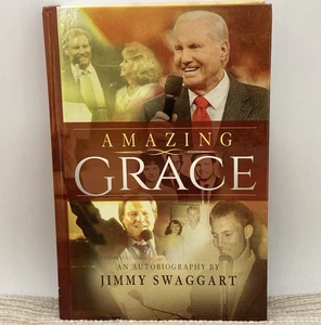 AMAZING GRACE An Autobiography By Jimmy Swaggart Hardcover Book - Foto 1 di 18