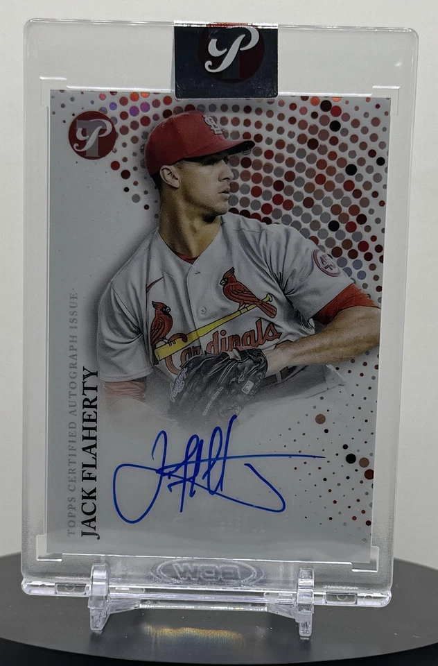 2022 Topps Pristine Topps Jack Flaherty #PA-JF - Image 1 of 2