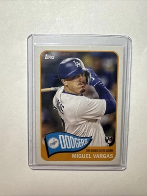 2023 Topps Archives - 1965 Topps Inverted Miguel Vargas #184 (RC) - Image 1 of 2