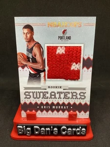 2023-24 Panini NBA Hoops - Rookie Sweaters Kris Murray #RSW-KMU (MEM, RC) - Picture 1 of 2