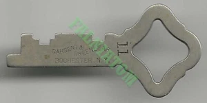 Vintage Sargent & Greenleaf Flachschlüssel - "11" - ca. 1-5/8" lang - Bild 1 von 1