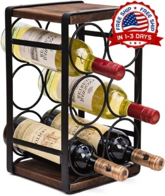 porta copa y botellas de vino organizador para cocina botelleros soporte moderno Foto 1 de 4