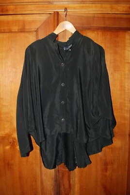 Gualtieri, Camicetta donna, Nero,, misto seta, vedi misure, usata - Immagine 1 di 4