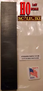 ATHEARN HO 50' DD-PD DOOR & MACH. REF. RAILBOX FLOOR PART# 13105 NEW IN PACKAGE - Picture 1 of 3